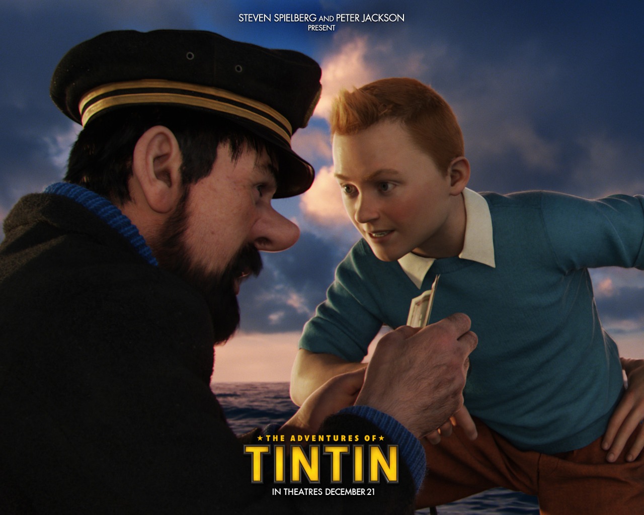 Les aventures de Tintin wallpapers HD #9 - 1280x1024