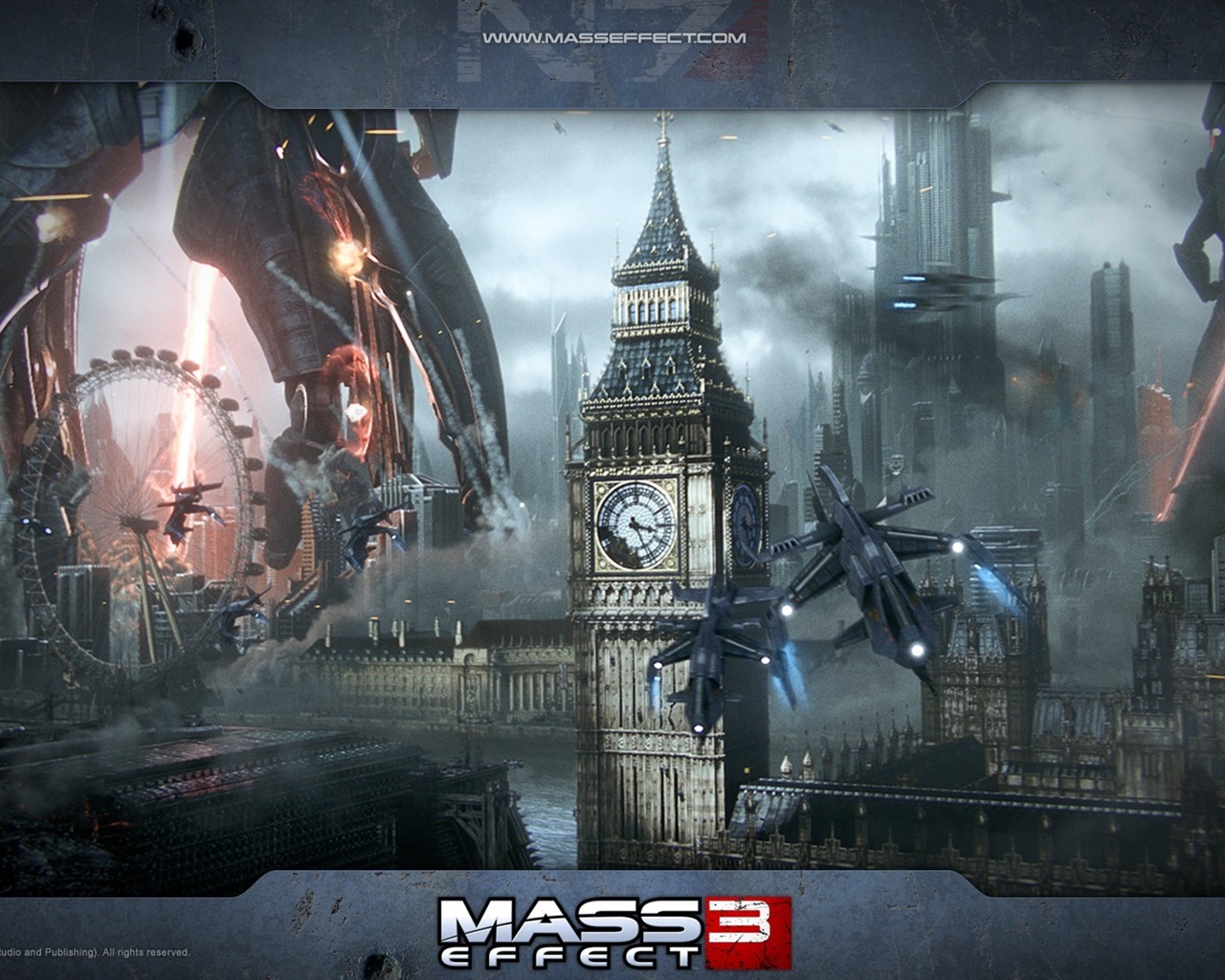 Mass Effect 3 质量效应3 高清壁纸9 - 1280x1024