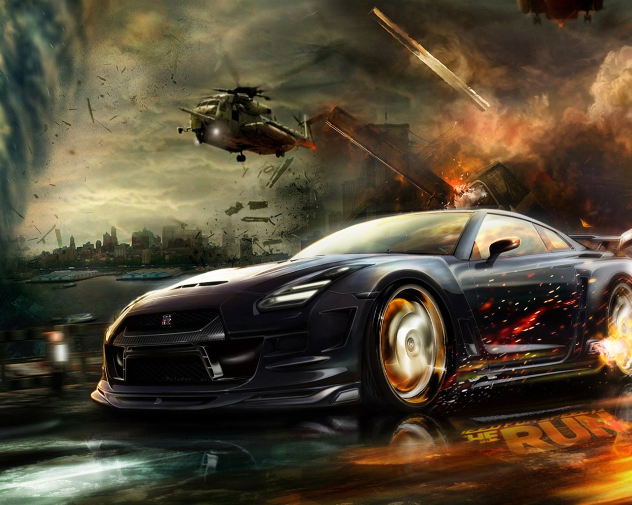 Need for Speed: Les fonds d'écran HD Run #2 - 1280x1024