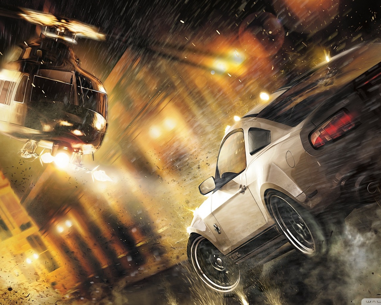 Need for Speed: Les fonds d'écran HD Run #11 - 1280x1024