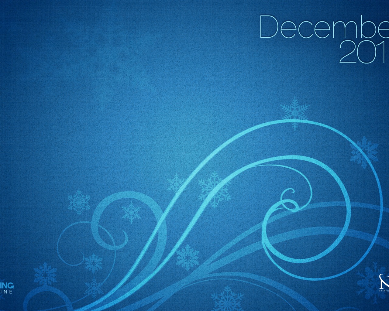 Diciembre 2011 Calendario fondo de pantalla (2) #5 - 1280x1024