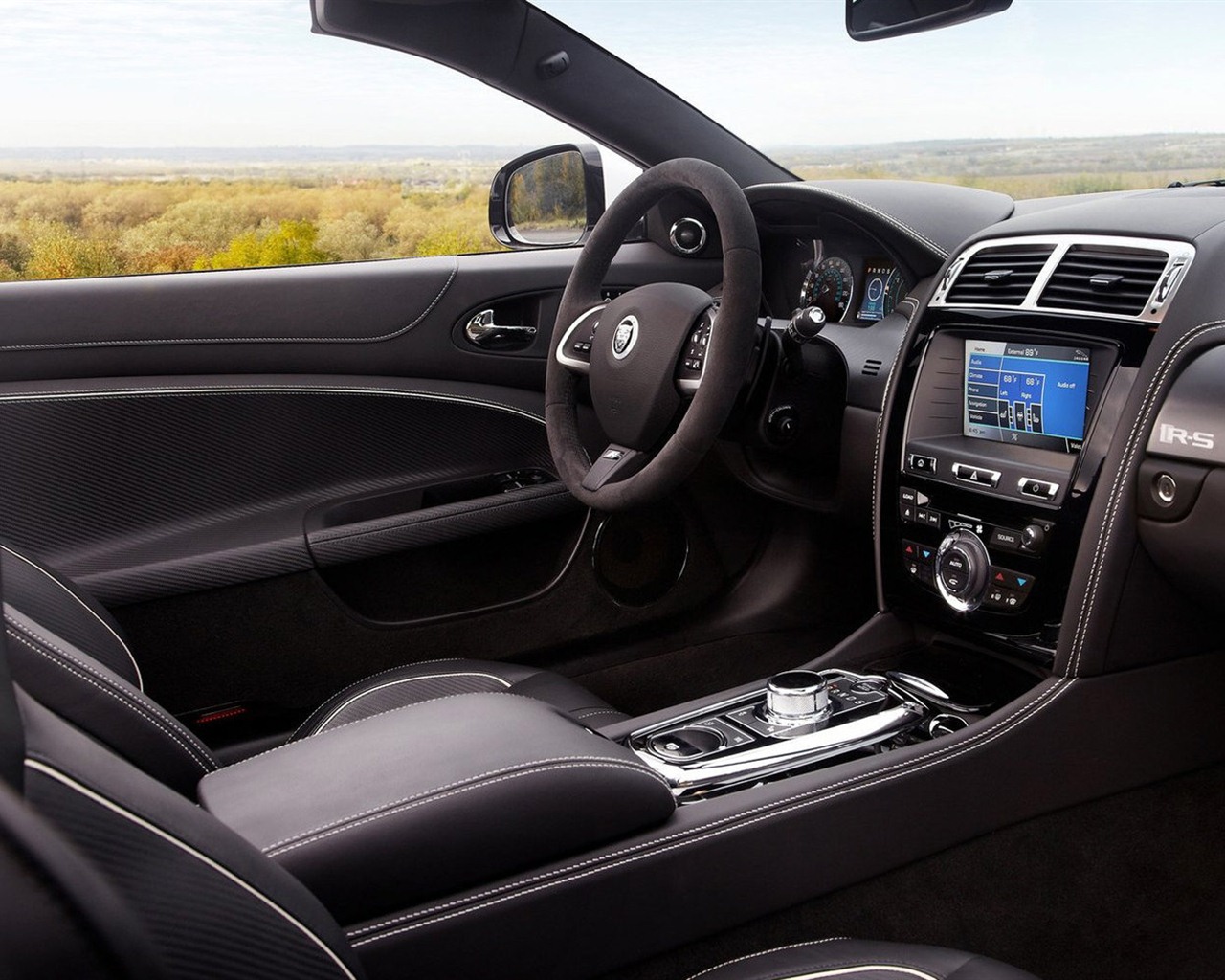 2013 Jaguar XK XKR-S Convertible Auto Hintergrundbilder #3 - 1280x1024