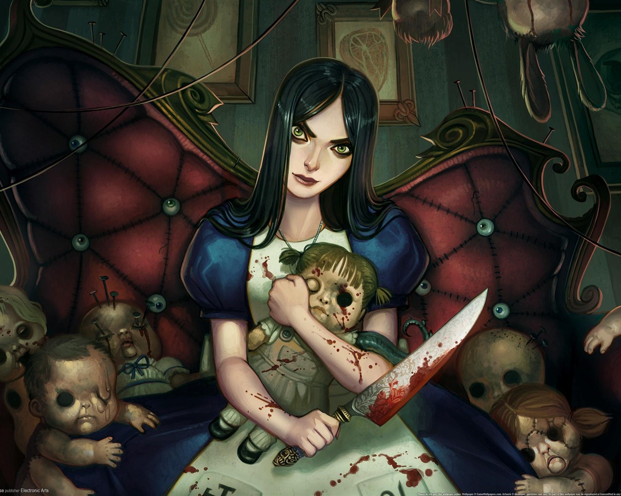 Alice: Madness Returns 愛麗絲：瘋狂回歸 高清壁紙 #11 - 1280x1024