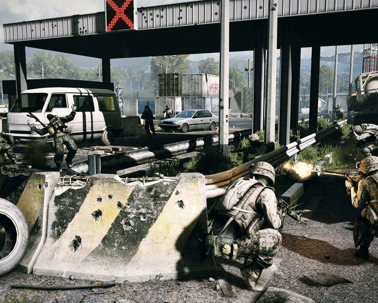 Battlefield 3 fonds d'écran HD #8 - 1280x1024