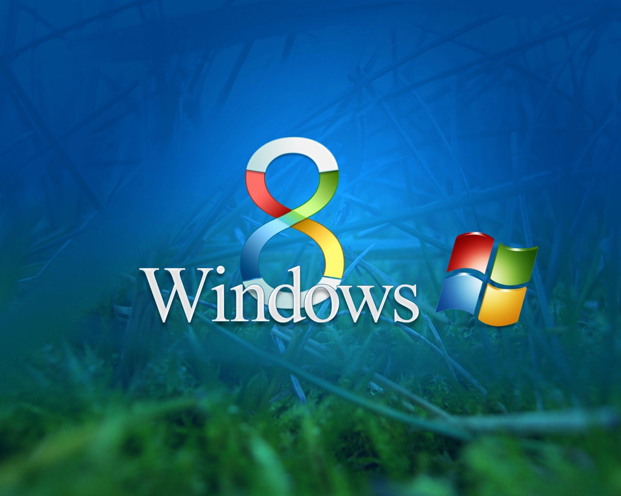 윈도우 8 테마 배경 화면 (2) #1 - 1280x1024