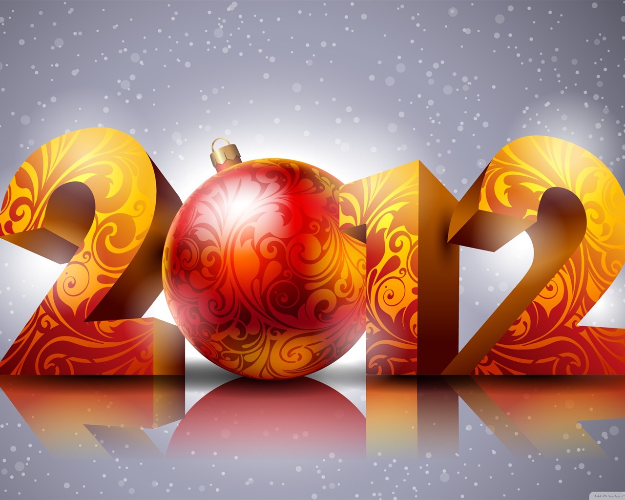Nový rok 2012 tapety (1) #10 - 1280x1024