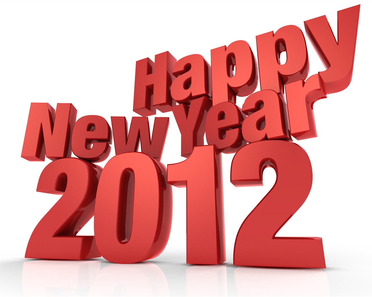 2012 fondos de pantalla de Año Nuevo (2) #11 - 1280x1024