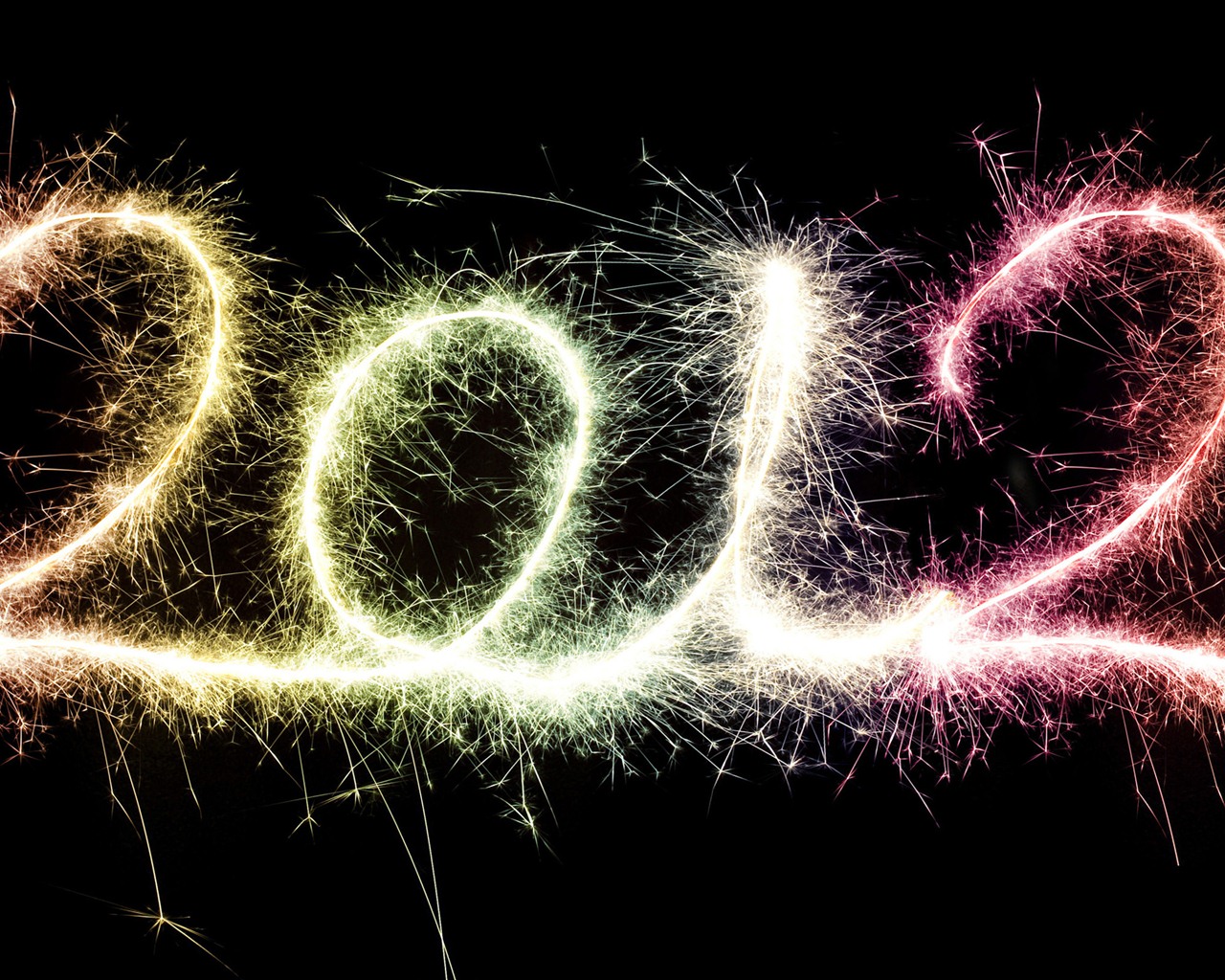 2012 fondos de pantalla de Año Nuevo (2) #13 - 1280x1024