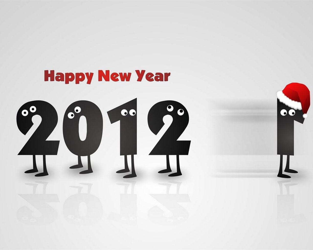 2012 New Year wallpapers (2) #19 - 1280x1024