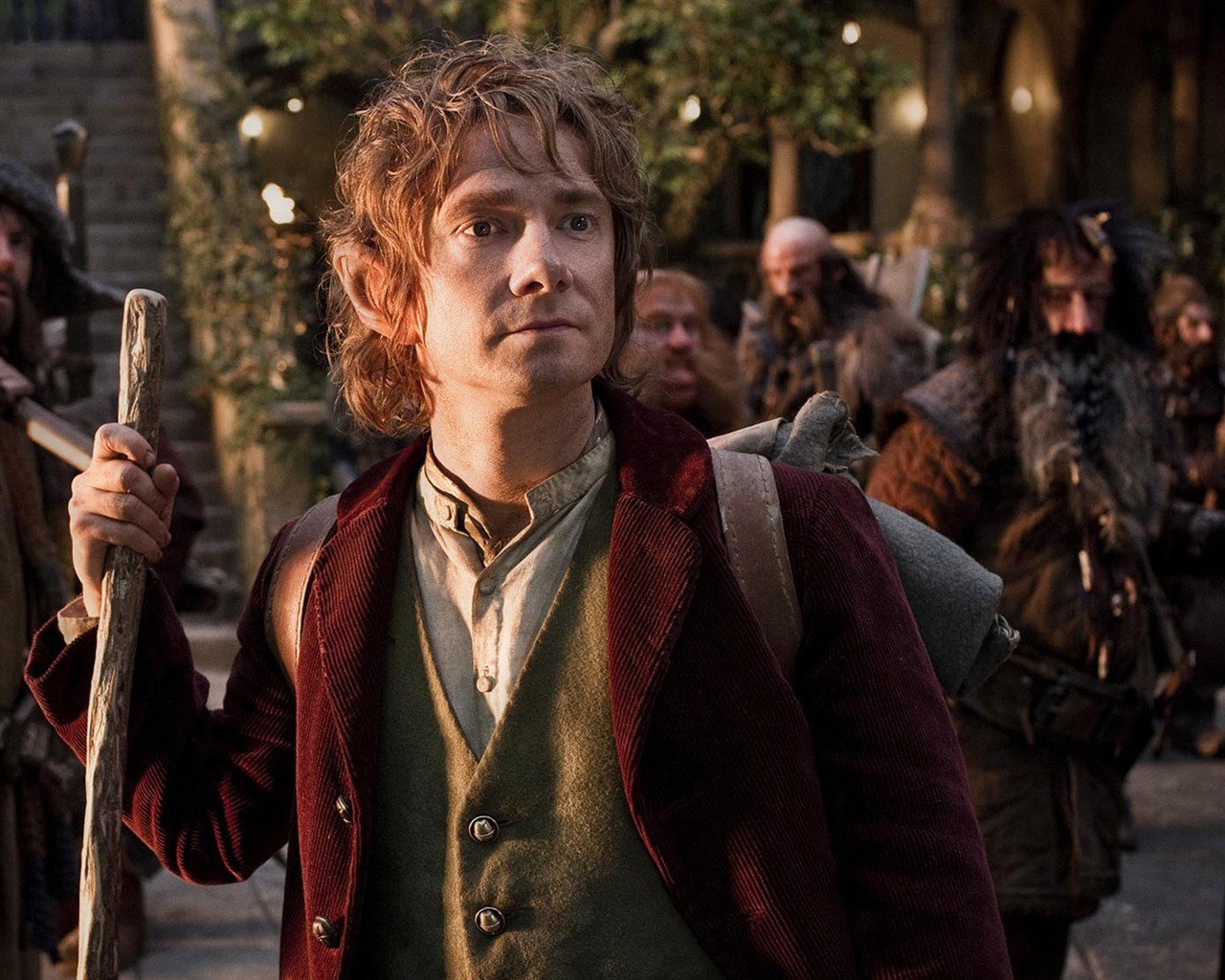 El Hobbit: Un viaje inesperado fondos de pantalla HD #3 - 1280x1024