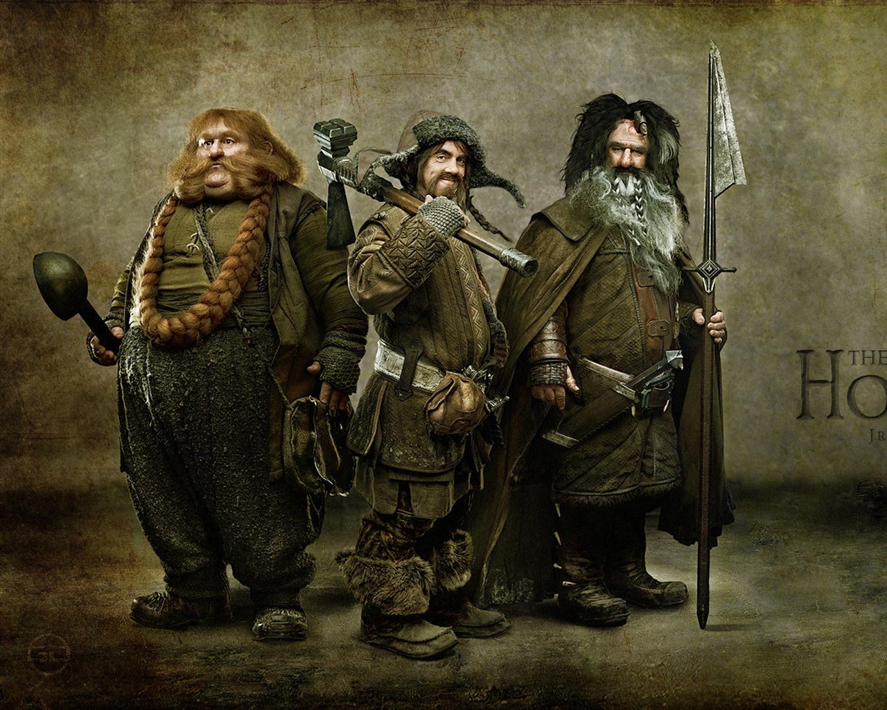El Hobbit: Un viaje inesperado fondos de pantalla HD #5 - 1280x1024