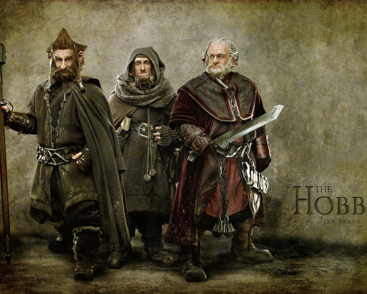 El Hobbit: Un viaje inesperado fondos de pantalla HD #7 - 1280x1024