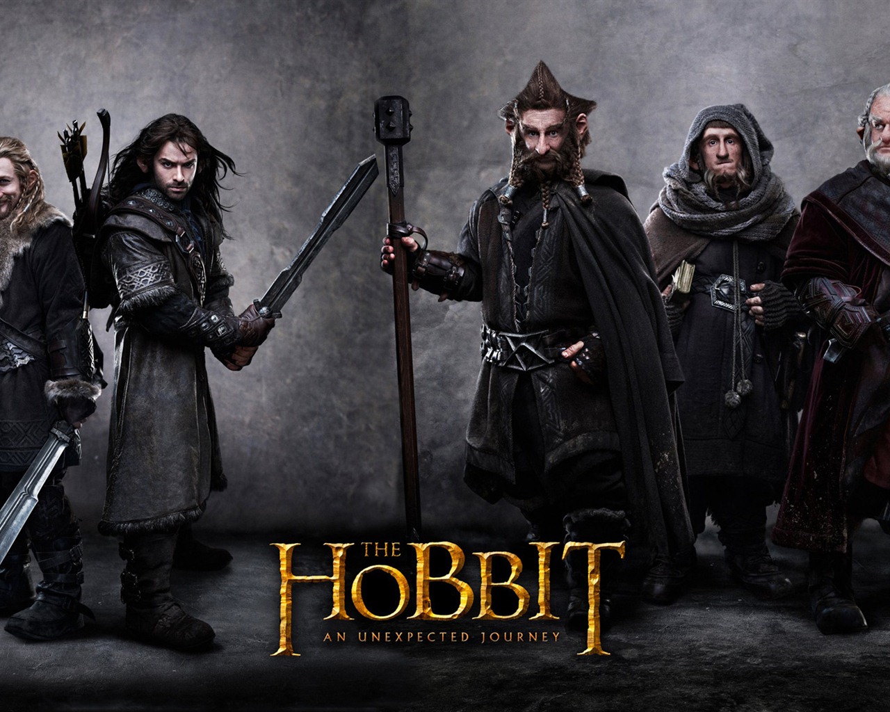 El Hobbit: Un viaje inesperado fondos de pantalla HD #9 - 1280x1024