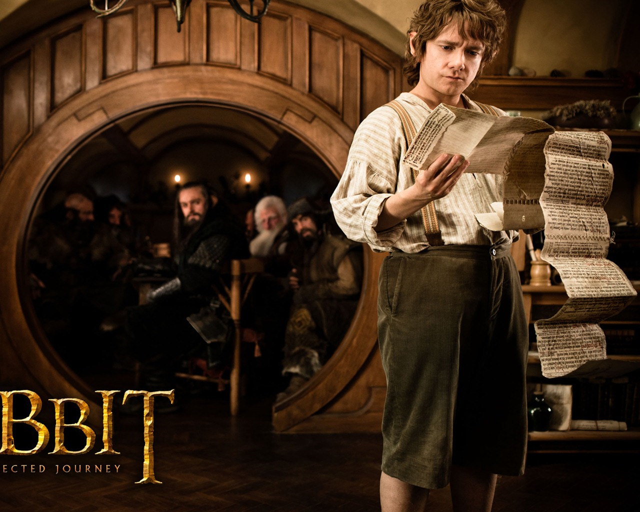 El Hobbit: Un viaje inesperado fondos de pantalla HD #11 - 1280x1024