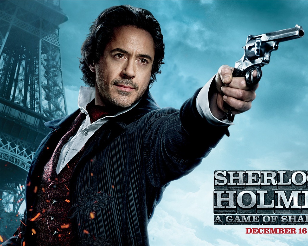 Sherlock Holmes: A Game of Shadows 大侦探福尔摩斯2：诡影游戏2 - 1280x1024