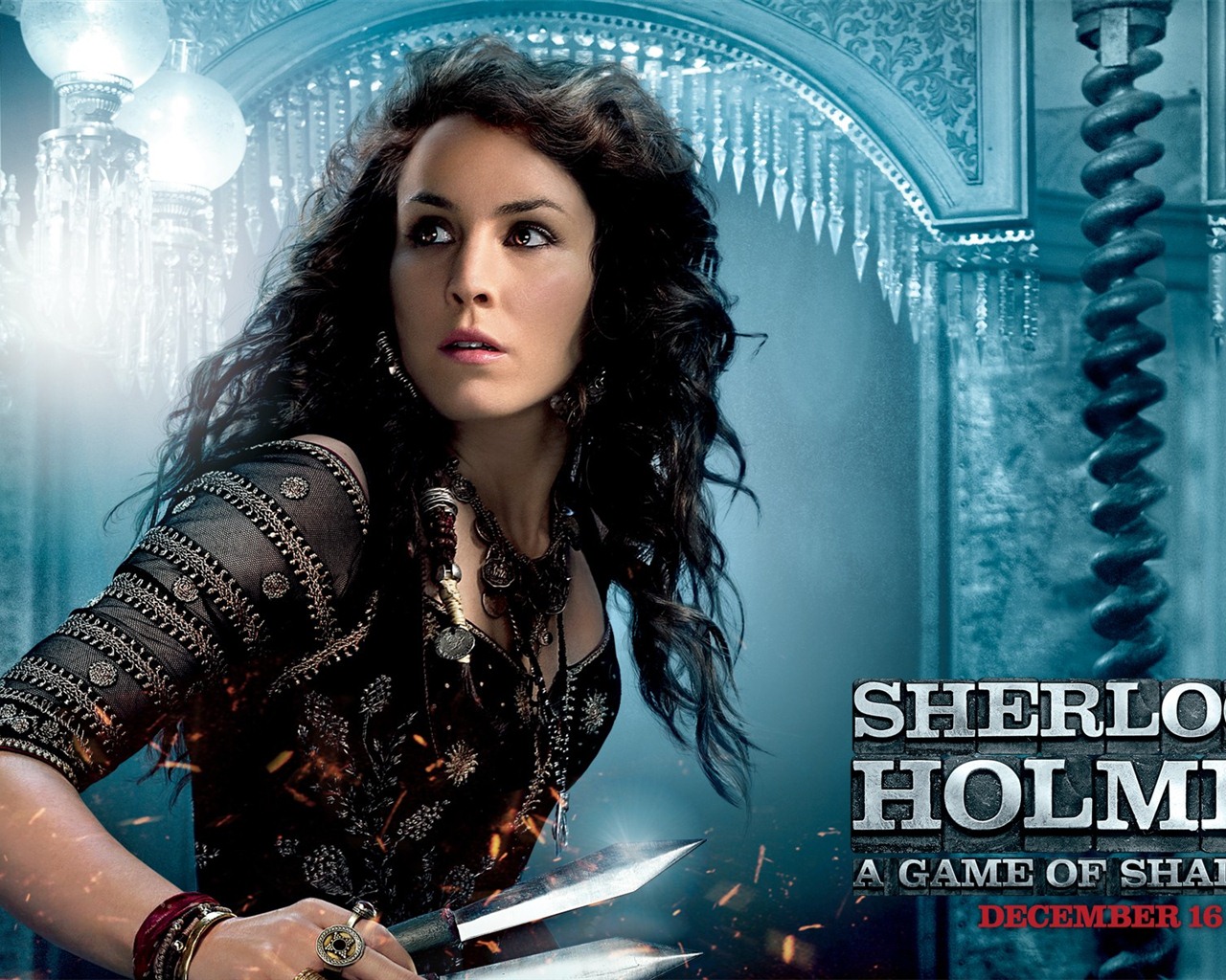 Шерлок Холмс: Игра теней обои HD #4 - 1280x1024