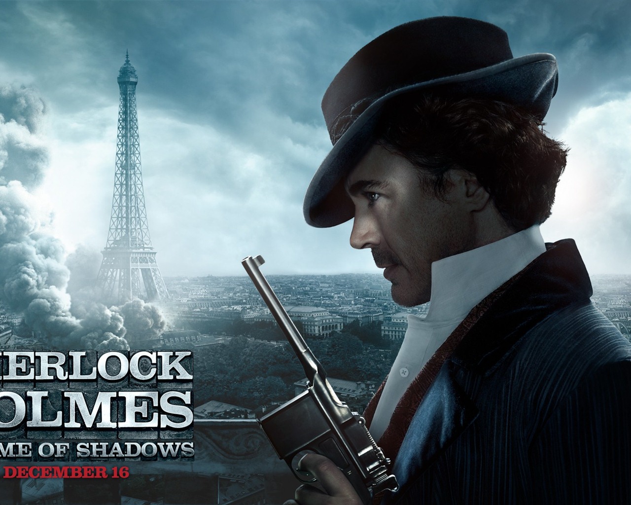Шерлок Холмс: Игра теней обои HD #6 - 1280x1024