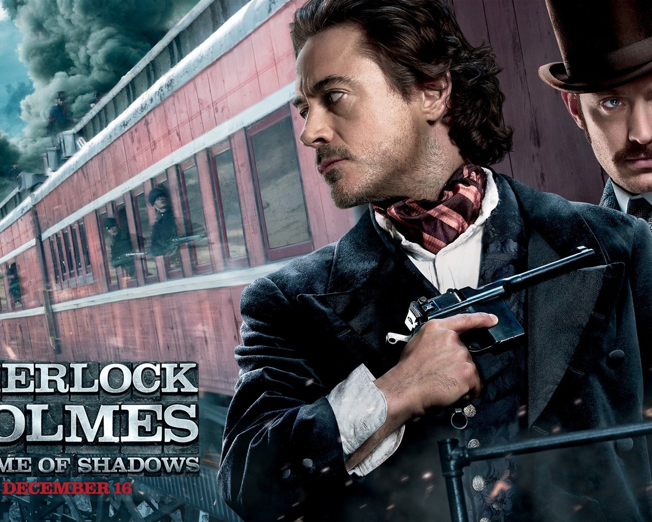 Sherlock Holmes: A Game of Shadows 大侦探福尔摩斯2：诡影游戏10 - 1280x1024
