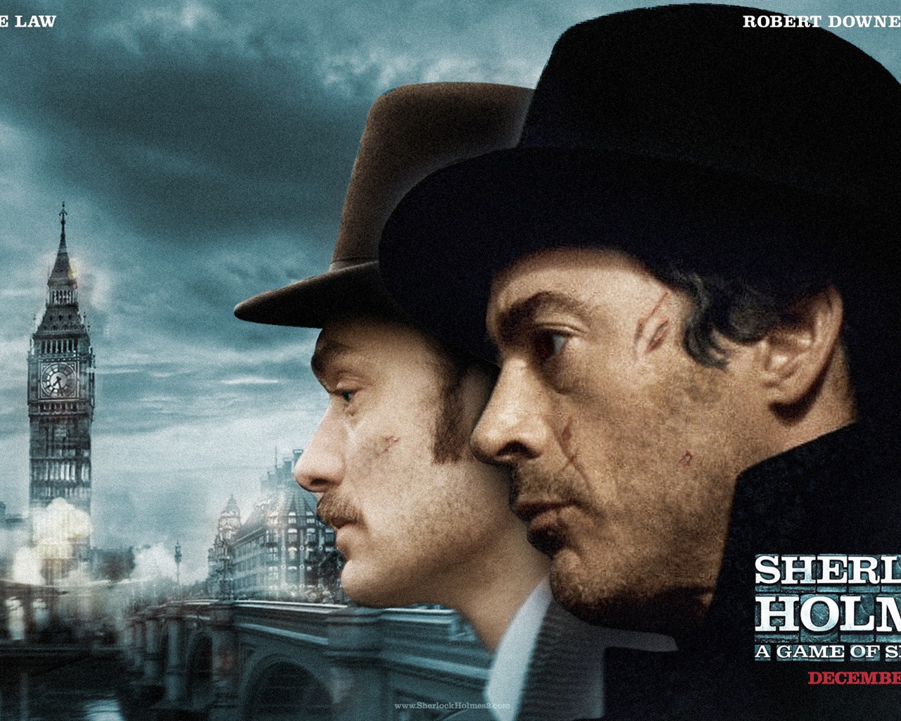 Sherlock Holmes: A Game of Shadows HD wallpapers #11 - 1280x1024