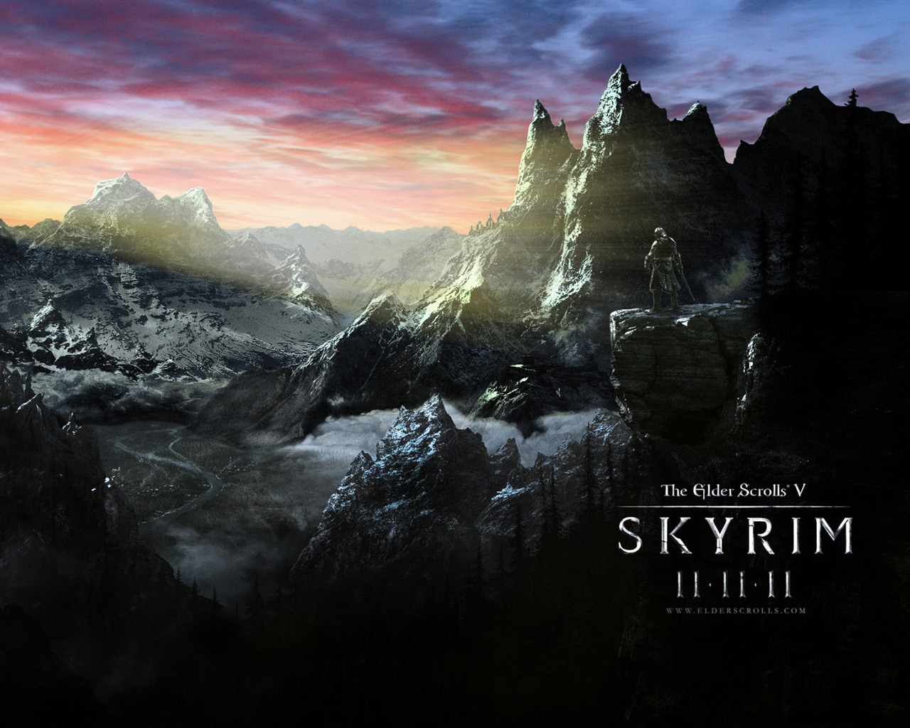 The Elder Scrolls V: Skyrim HD Tapety na plochu #15 - 1280x1024
