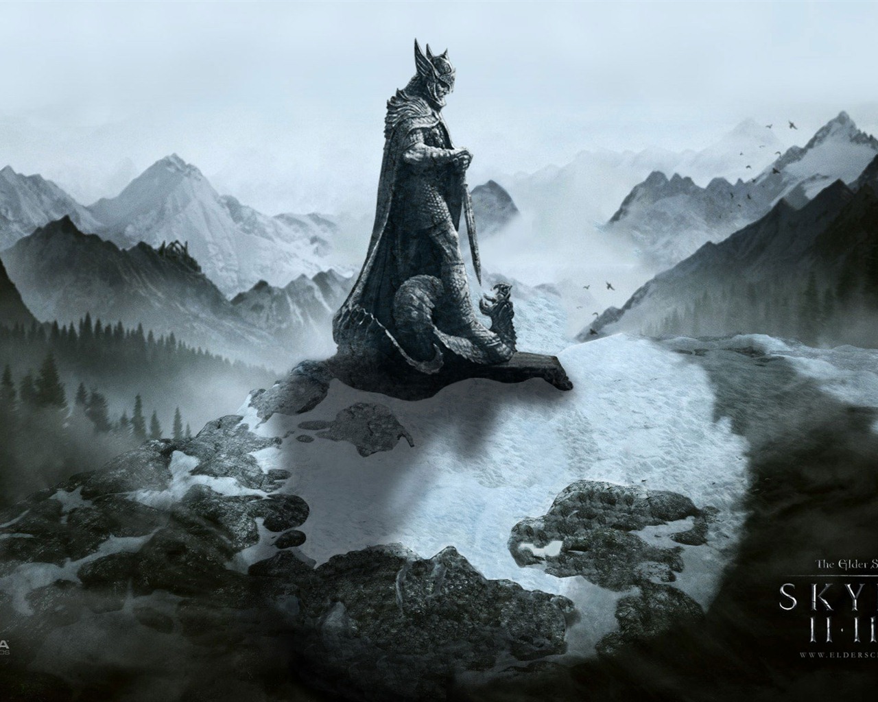 The Elder Scrolls V: Skyrim HD Tapety na plochu #16 - 1280x1024