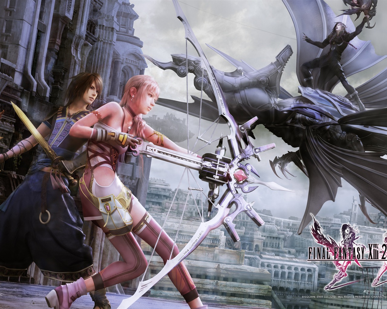 Final Fantasy XIII-2 最终幻想13-2 高清壁纸5 - 1280x1024