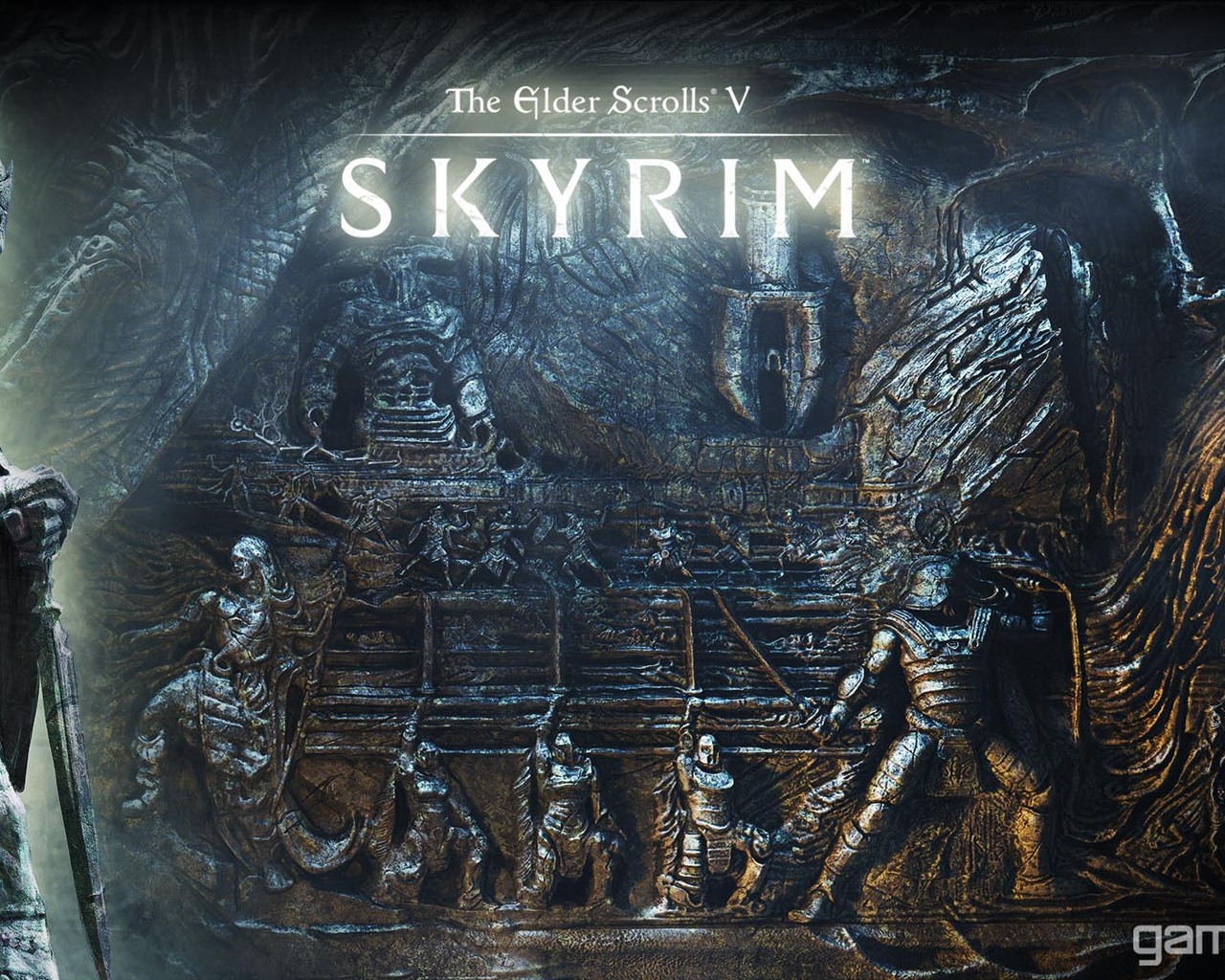 The Elder Scrolls V: Skyrim HD Tapety na plochu #8 - 1280x1024