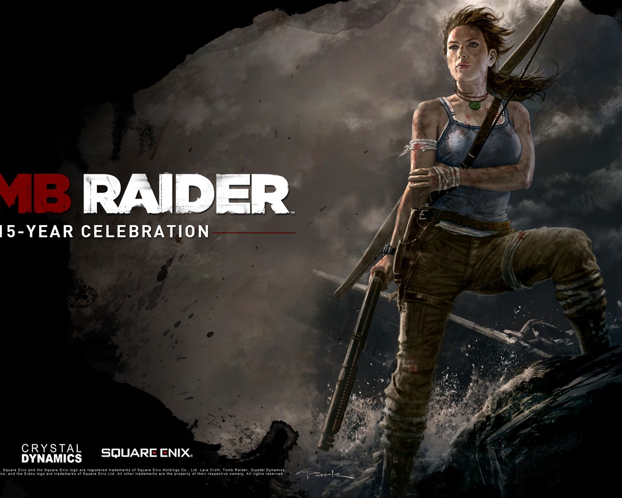 Tomb Raider 15-Year Celebration 古墓丽影15周年纪念版 高清壁纸1 - 1280x1024