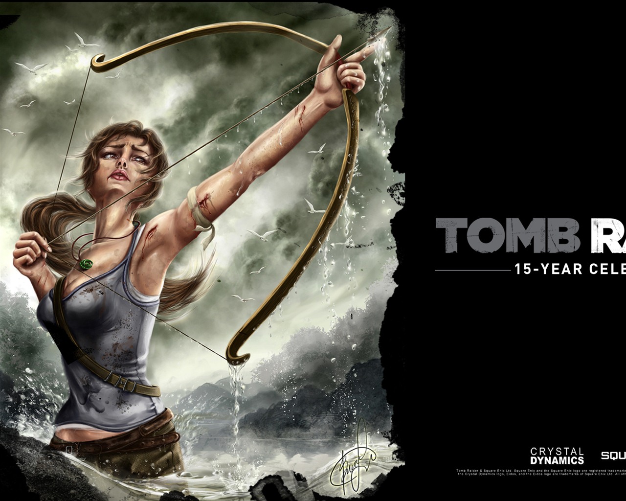 Tomb Raider 15-Year Celebration 古墓丽影15周年纪念版 高清壁纸5 - 1280x1024