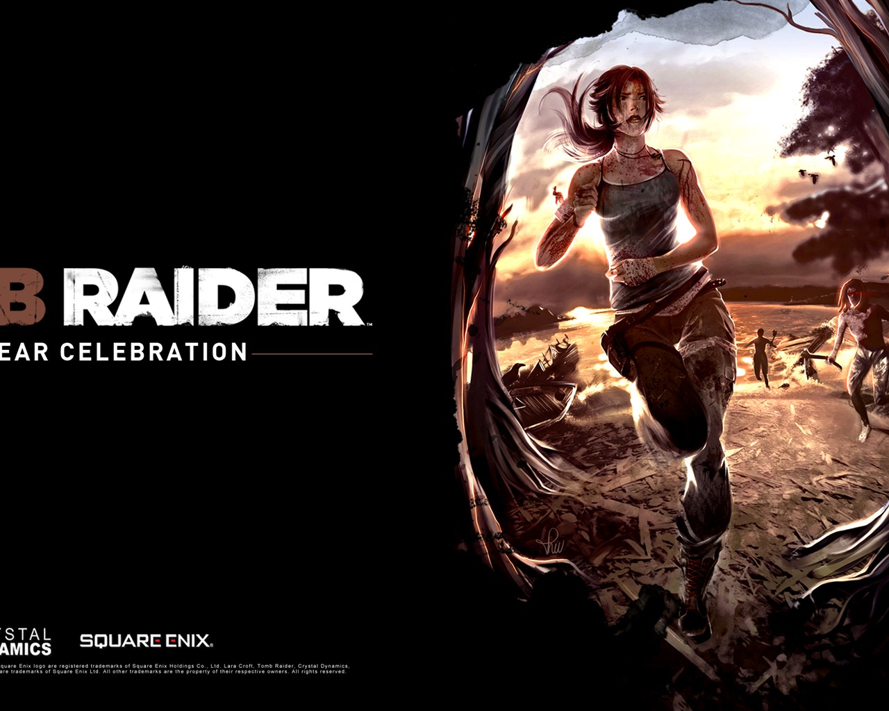 Tomb Raider 15 años de celebración de fondos de pantalla HD #8 - 1280x1024
