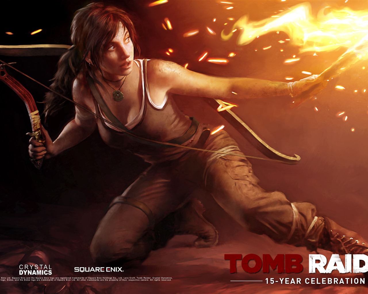 Tomb Raider 15 años de celebración de fondos de pantalla HD #11 - 1280x1024