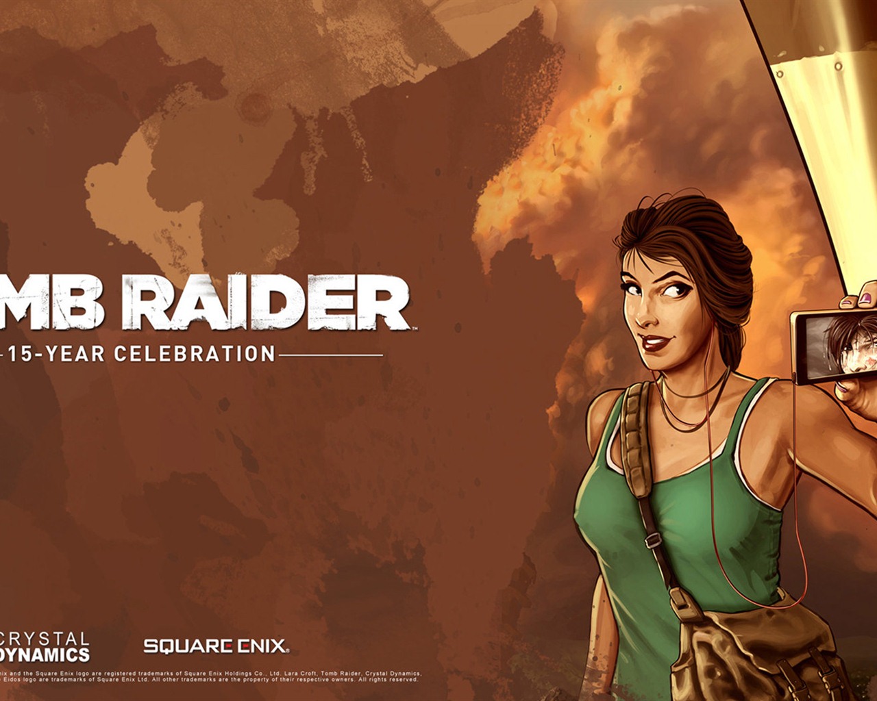 Tomb Raider 15 años de celebración de fondos de pantalla HD #15 - 1280x1024