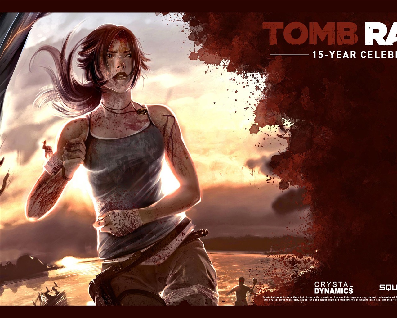 Tomb Raider 15 años de celebración de fondos de pantalla HD #16 - 1280x1024