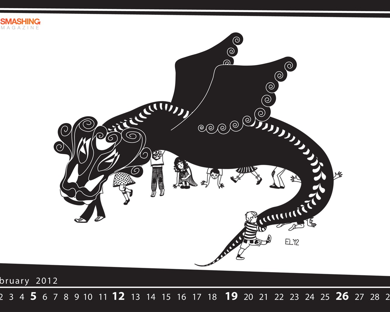 02. 2012 Kalendář tapety (2) #7 - 1280x1024