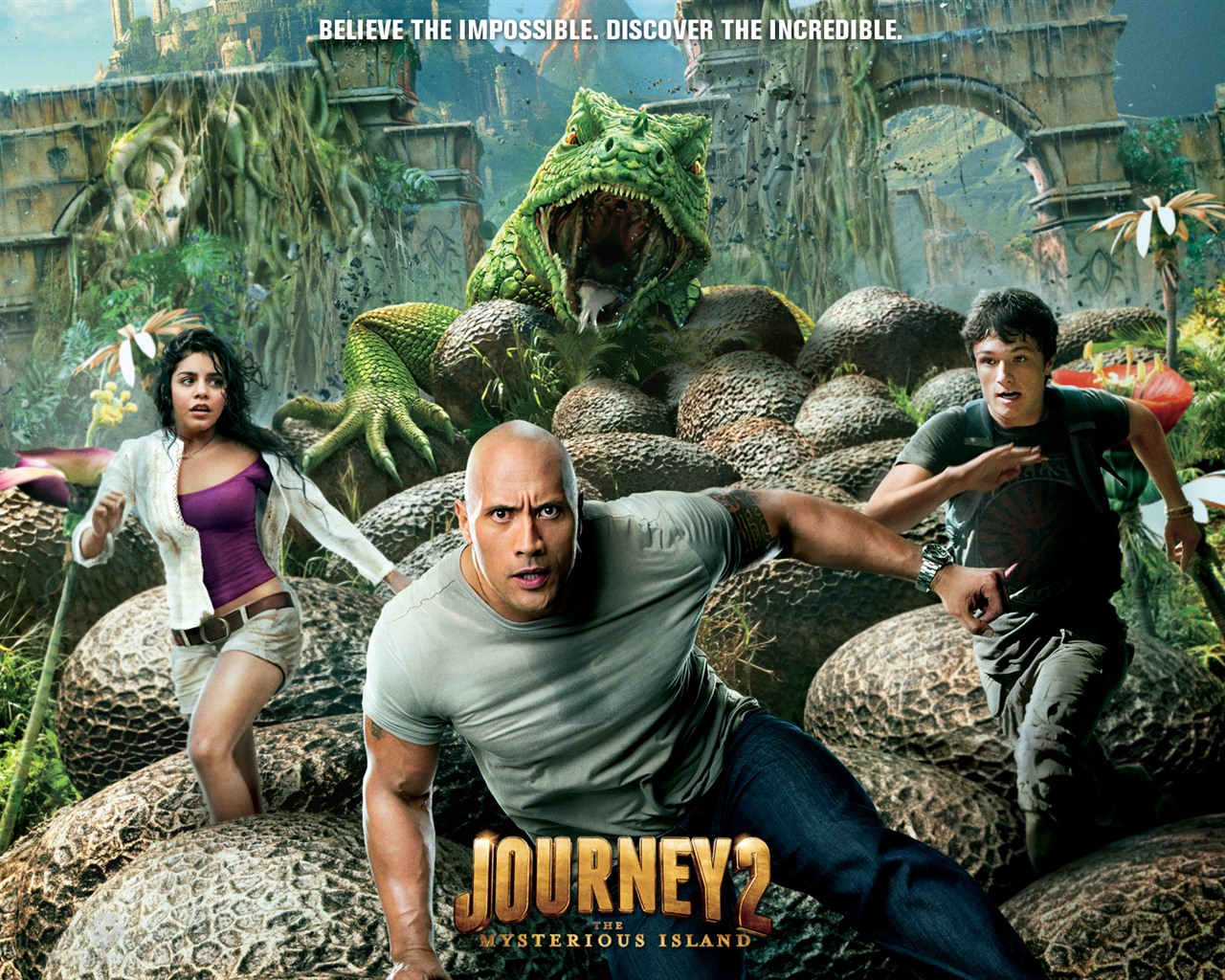 Journey 2: The Mysterious Island fonds d'écran HD #1 - 1280x1024