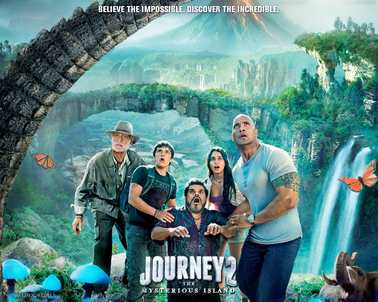 Journey 2: The Mysterious Island fonds d'écran HD #10 - 1280x1024