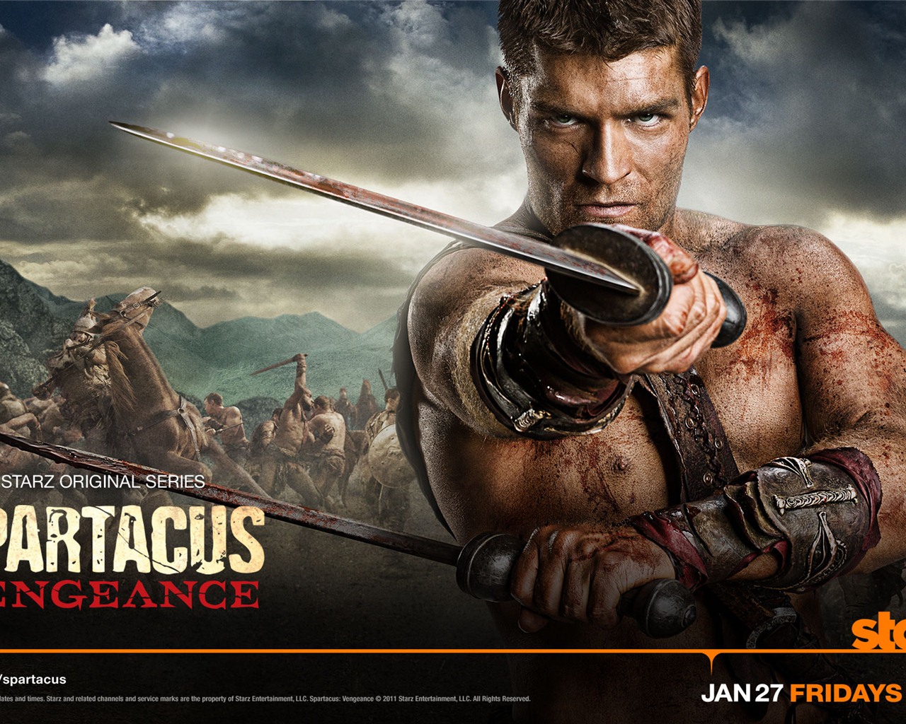 Spartacus: Vengeance 斯巴达克斯：复仇 高清壁纸1 - 1280x1024
