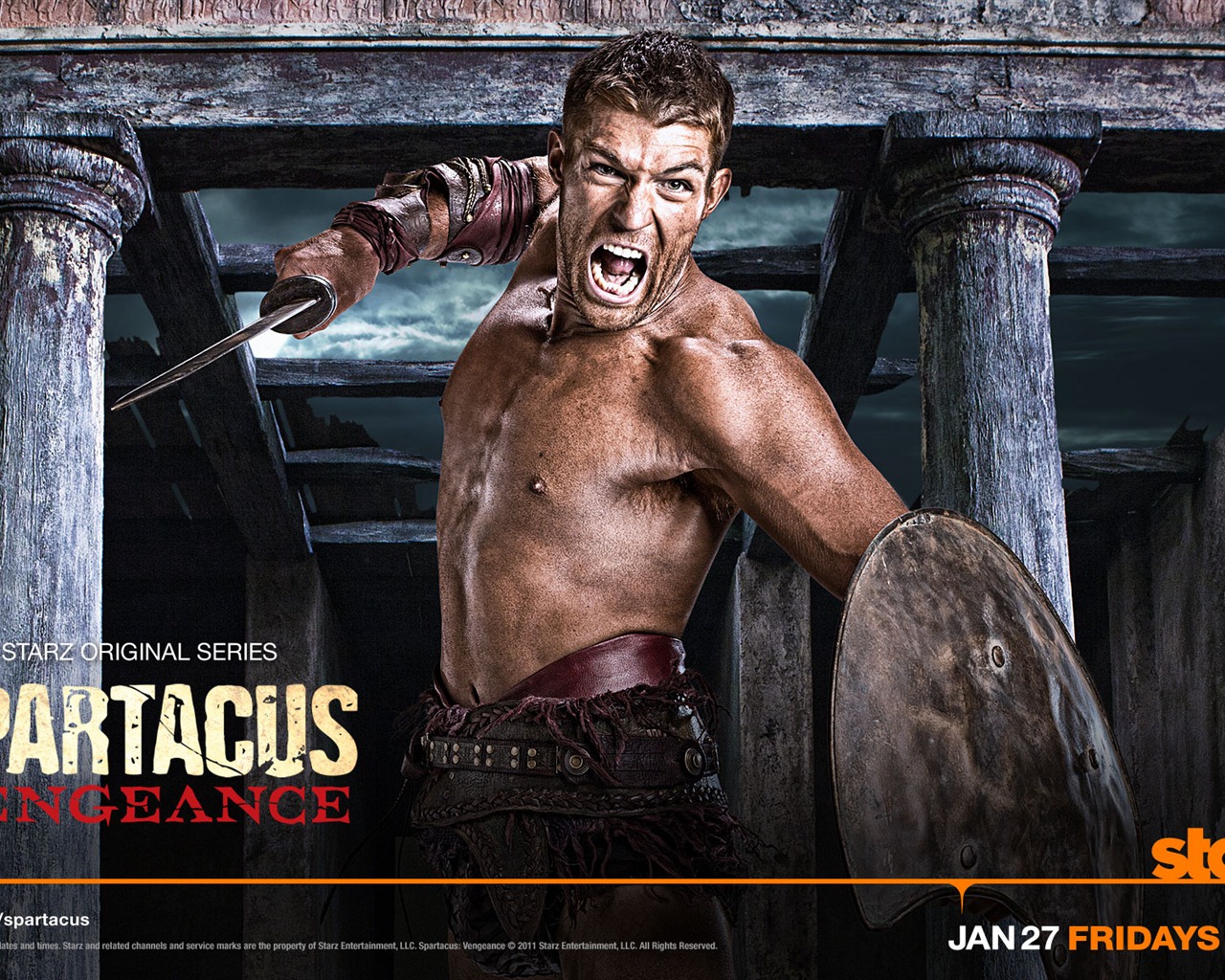Spartacus: Vengeance 斯巴達克斯：復仇高清壁紙 #2 - 1280x1024