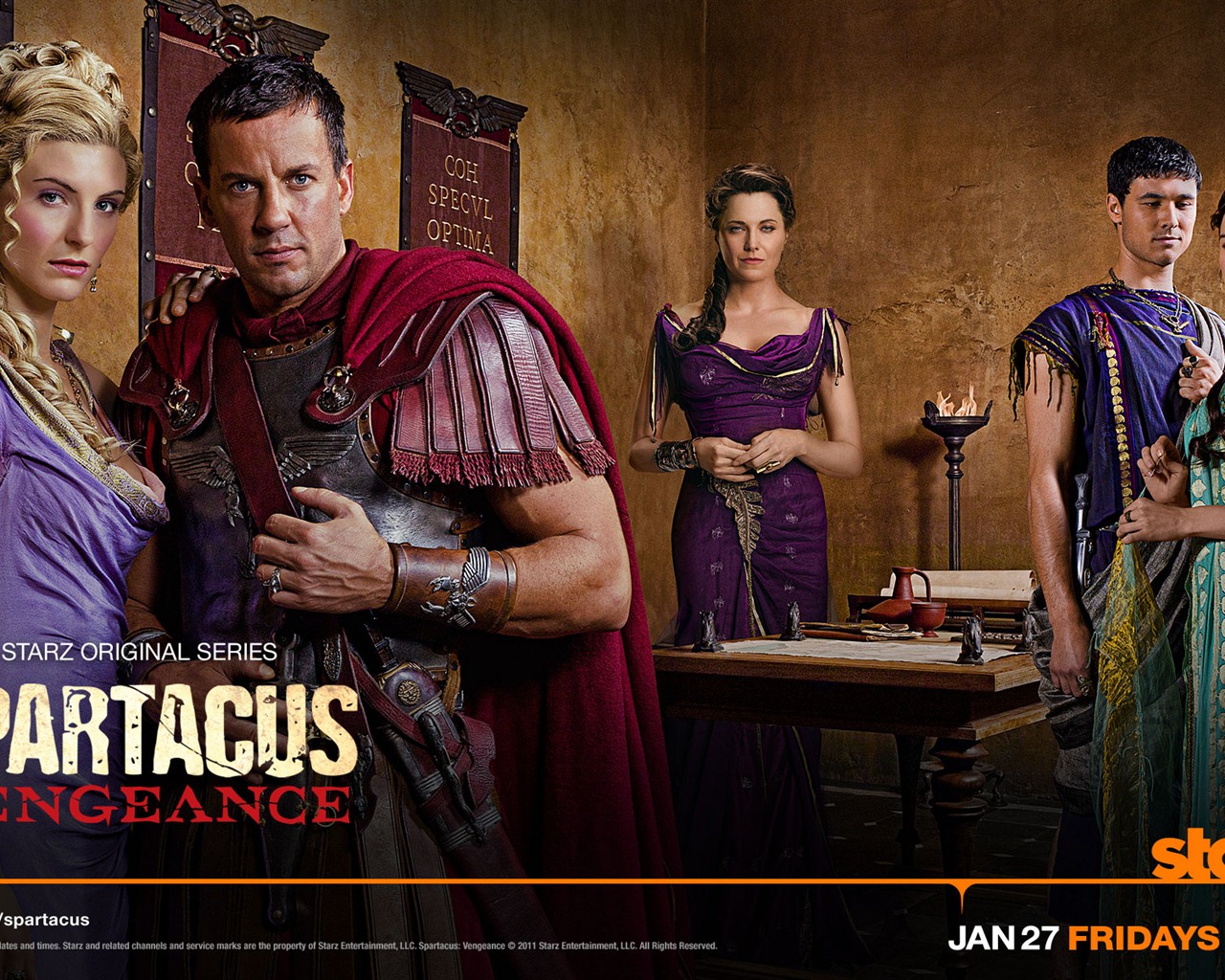 Spartacus: Vengeance HD tapety na plochu #10 - 1280x1024