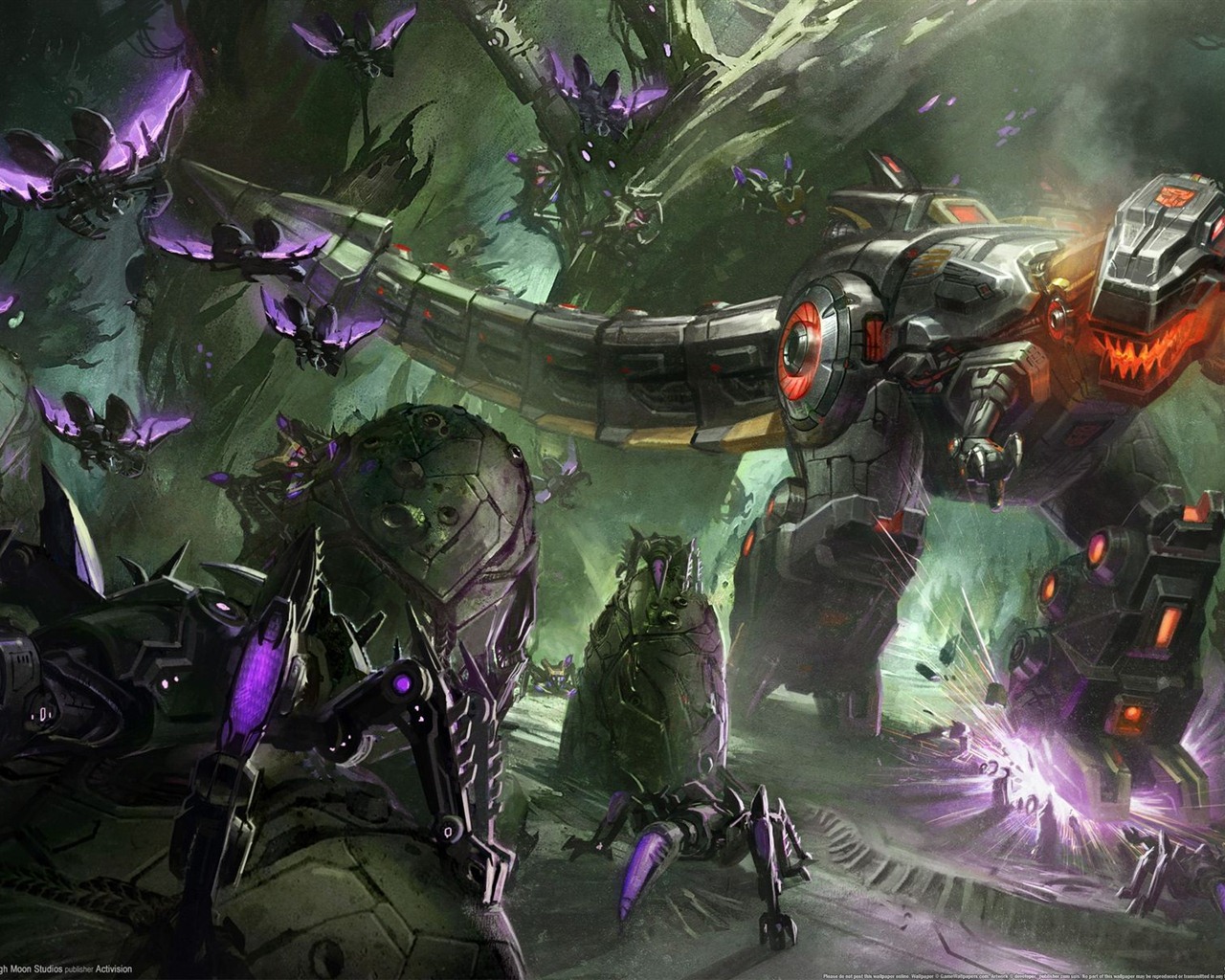 Transformers: Fall of Cybertron 变形金刚：塞伯坦的陨落 高清壁纸3 - 1280x1024