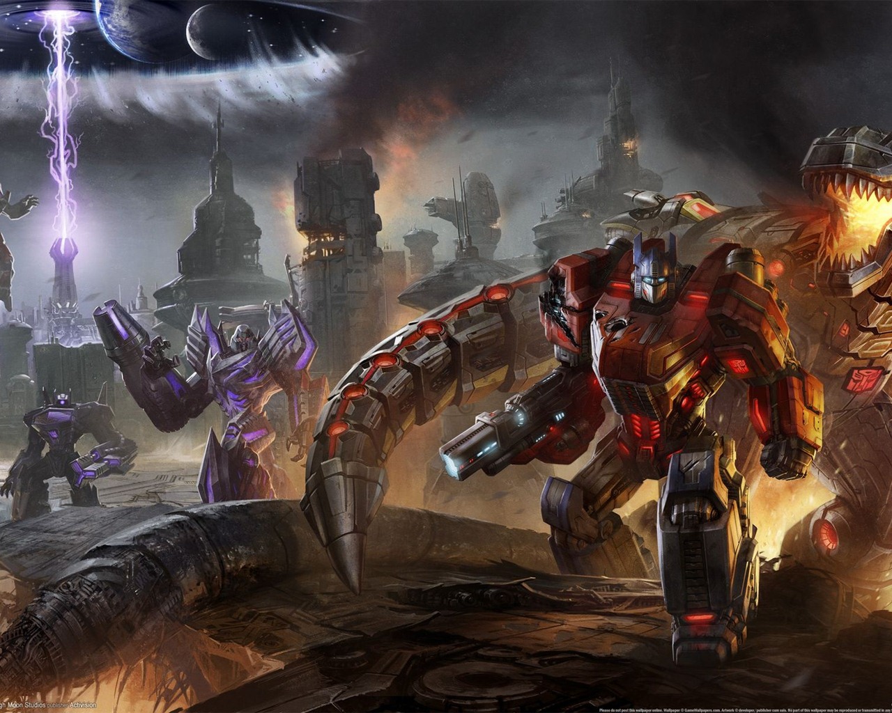 Transformers: Fall of Cybertron HD Wallpaper #4 - 1280x1024