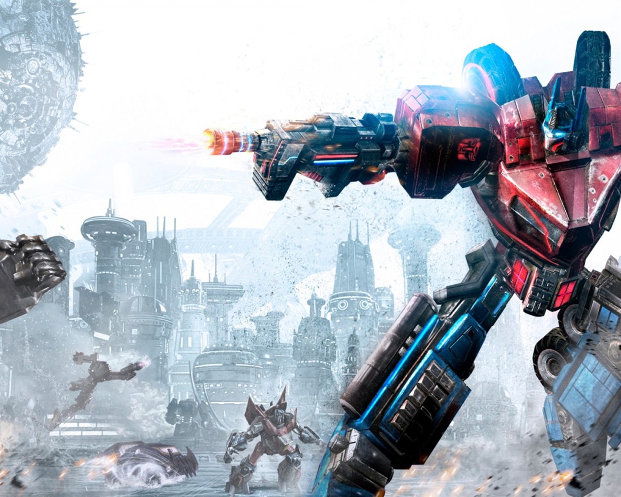 Transformers: Automne de fonds d'écran HD Cybertron #20 - 1280x1024