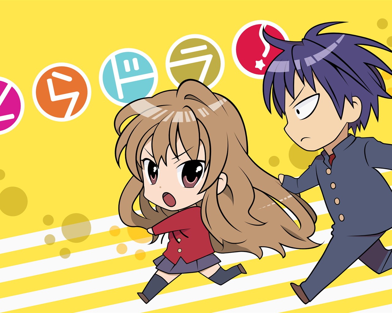 Toradora HD tapety na plochu #17 - 1280x1024