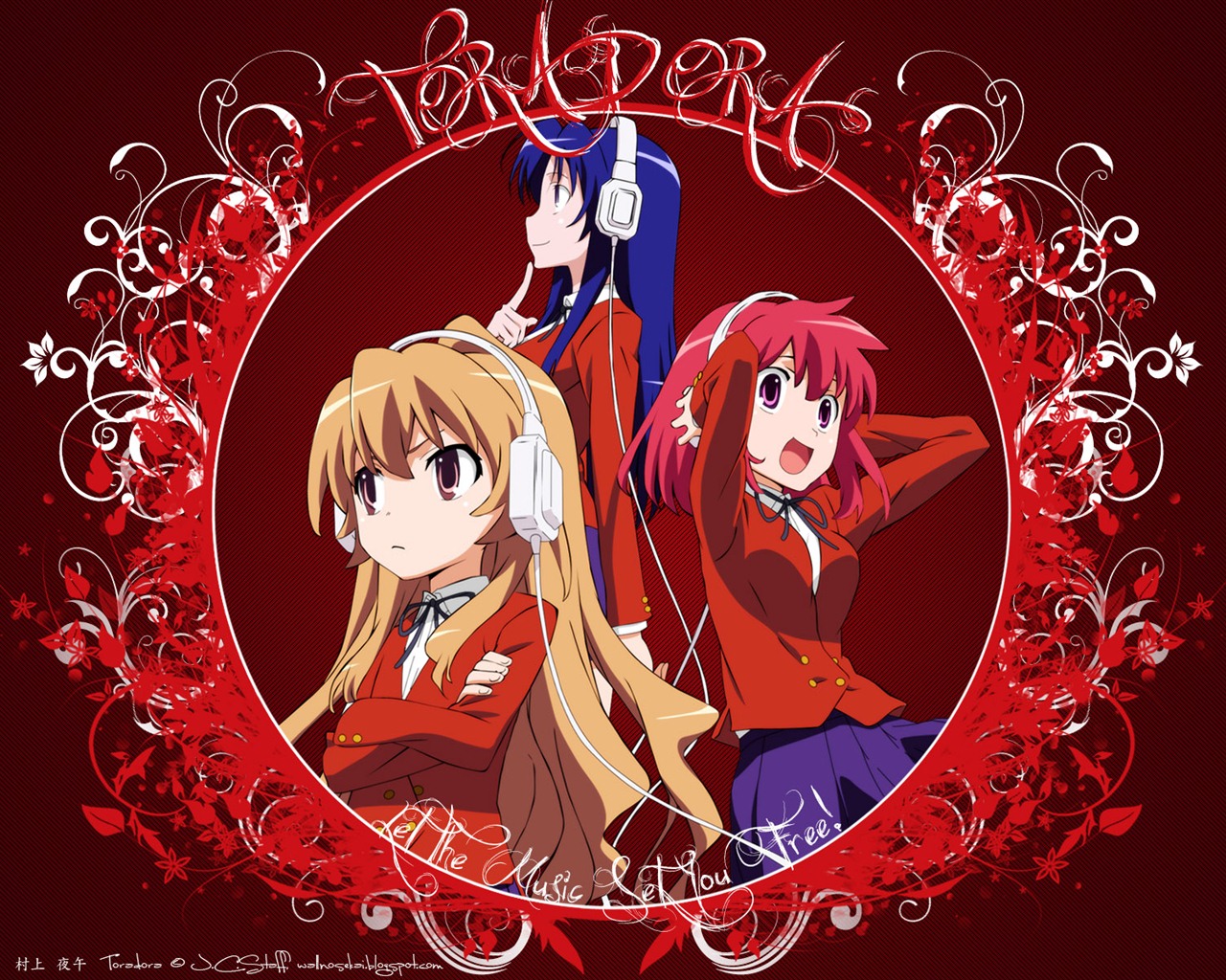 Toradora HD fondos de pantalla #1 - 1280x1024