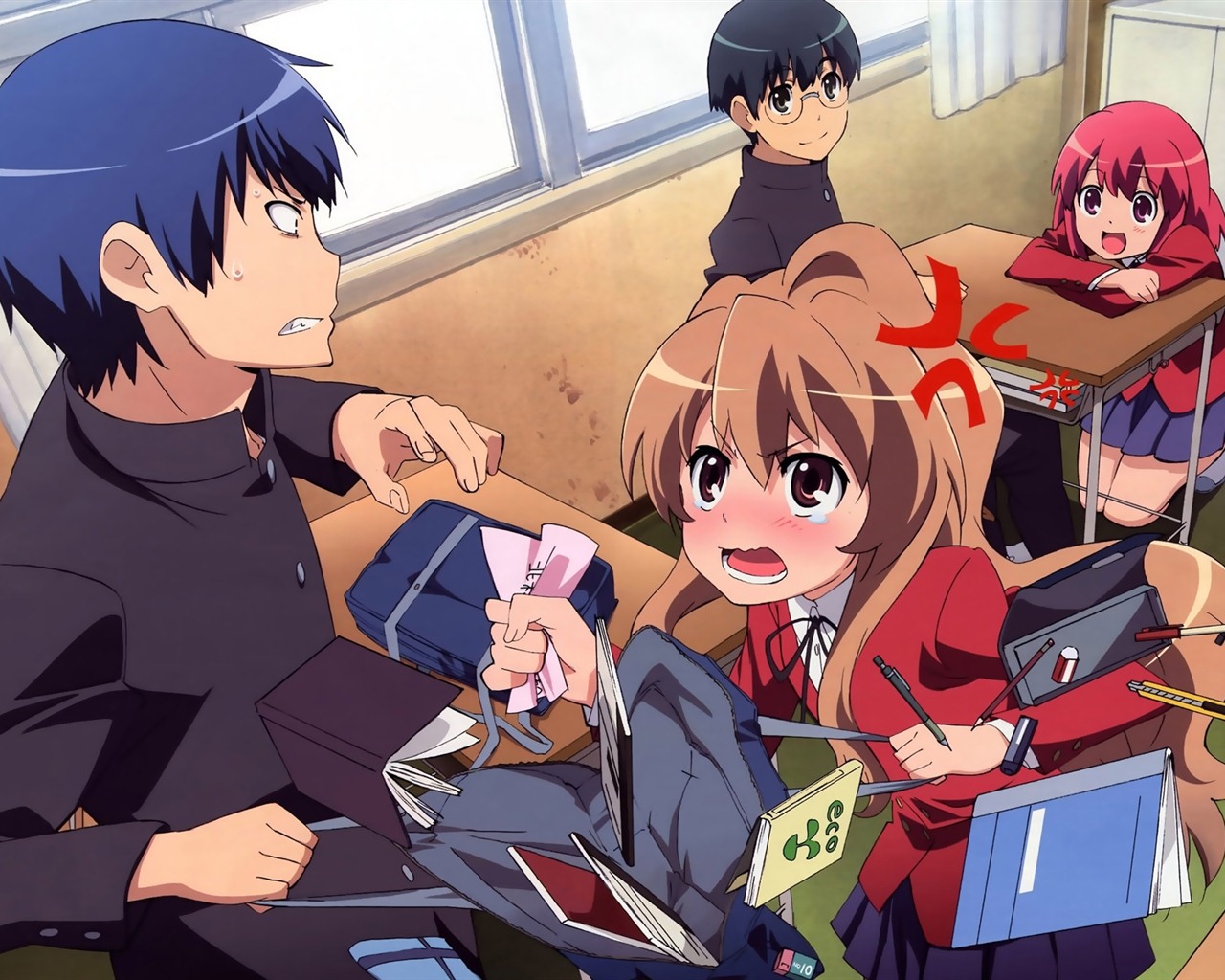 Toradora HD Wallpaper #3 - 1280x1024