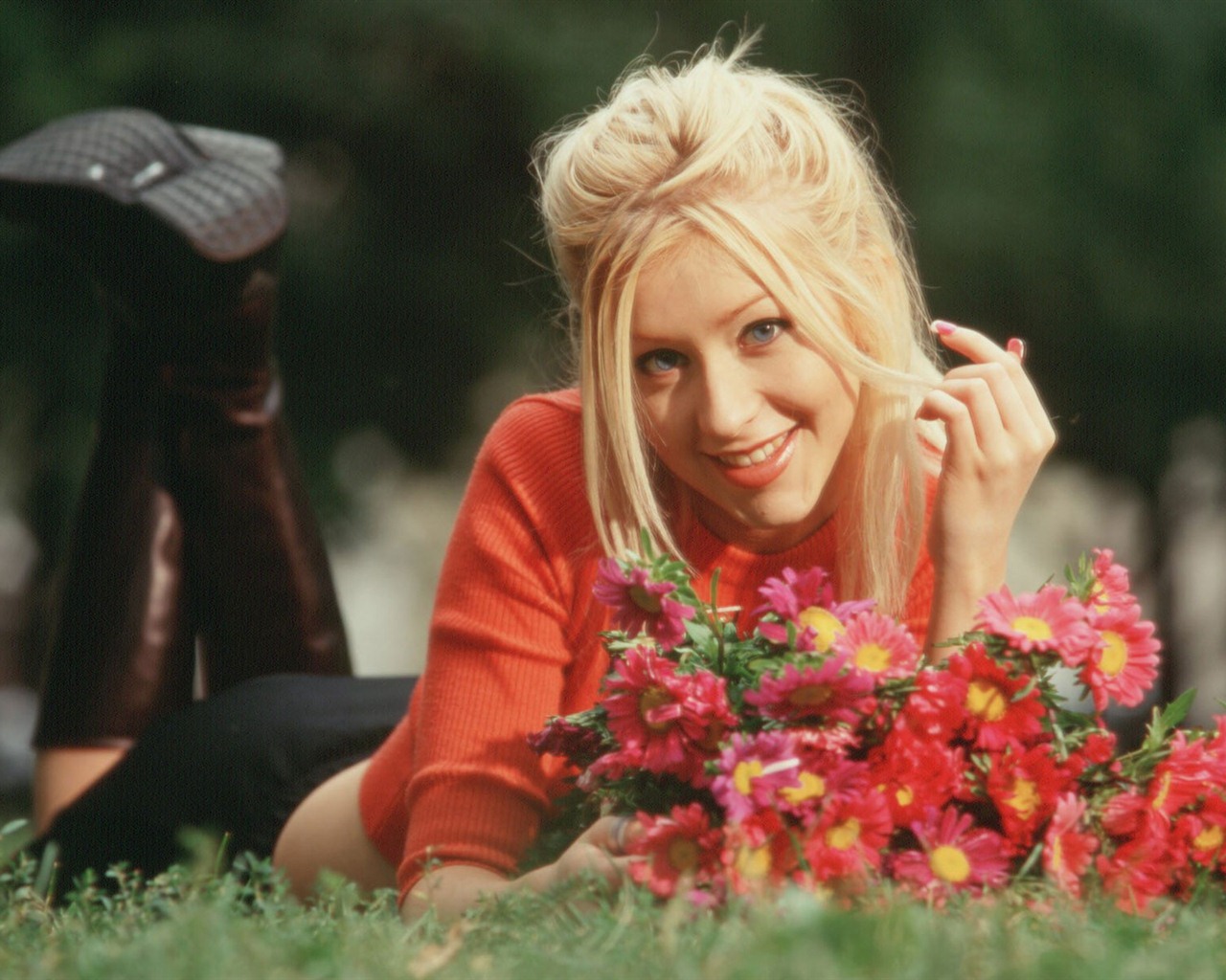 Christina Aguilera schöne Hintergrundbilder #5 - 1280x1024