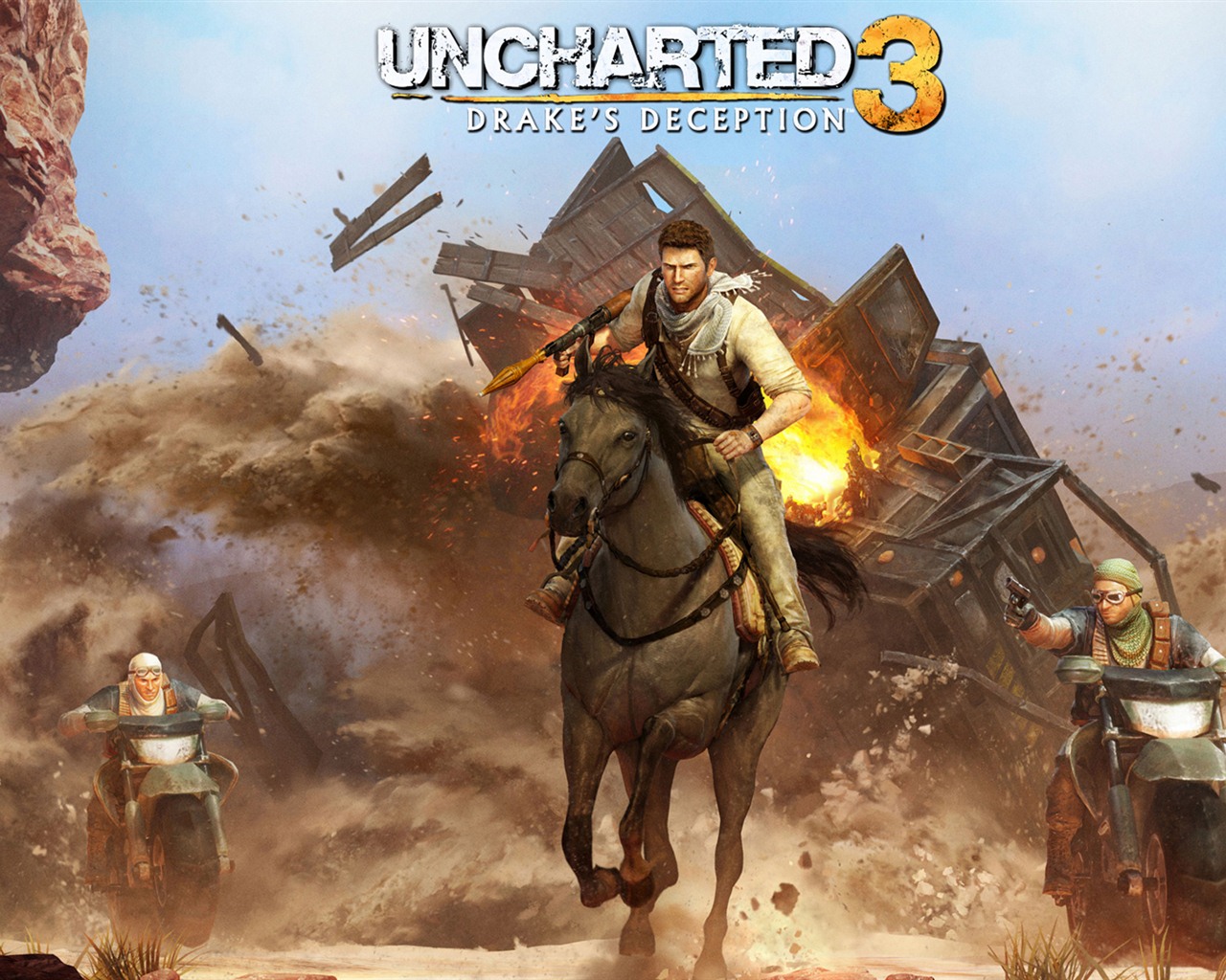 Uncharted 3: Drake 's Deception HD обои #1 - 1280x1024