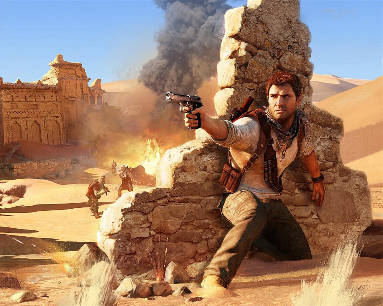 Uncharted 3: Drake Deception HD wallpapers #4 - 1280x1024