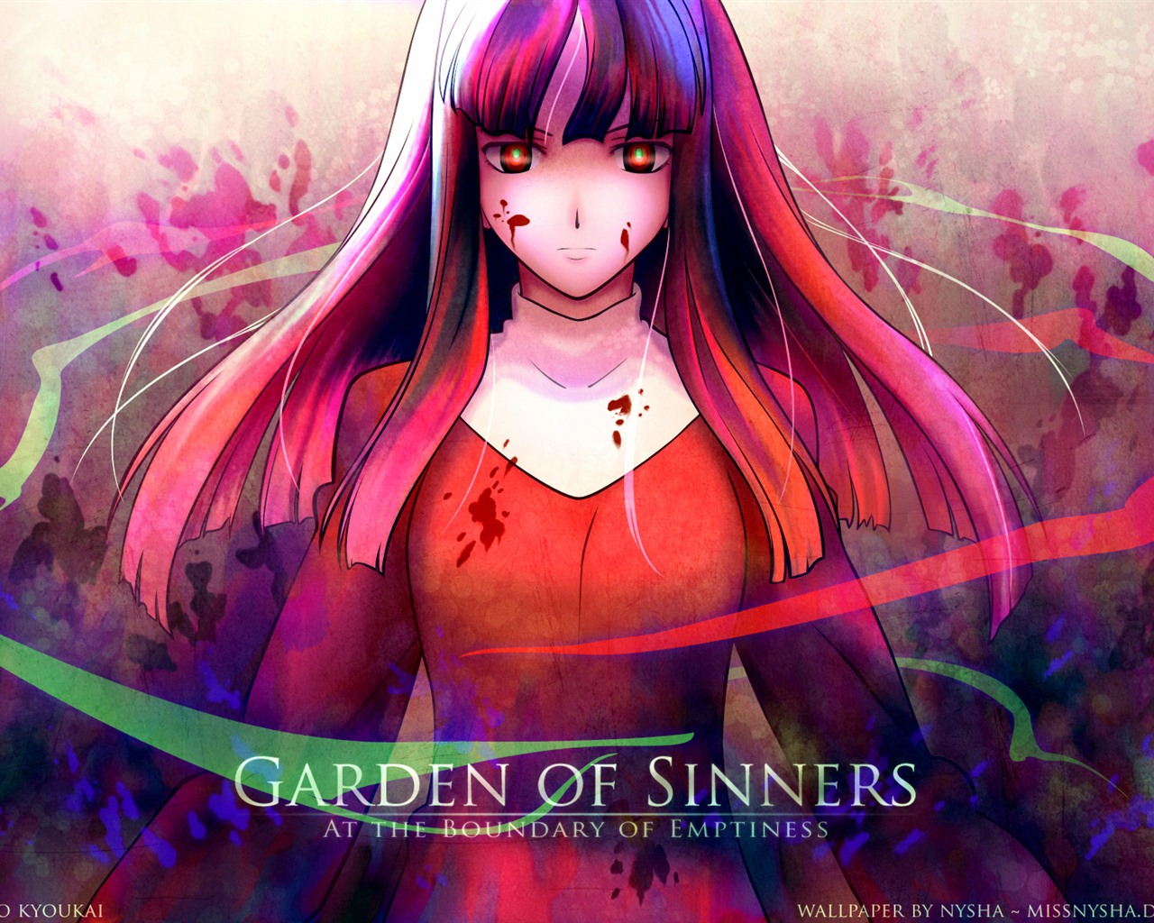 the Garden of sinners 空之境界 高清壁纸1 - 1280x1024