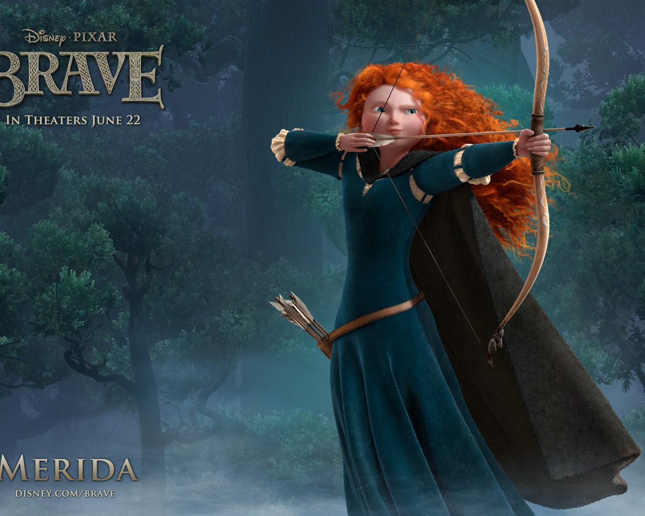 Brave 2012 HD wallpapers #8 - 1280x1024